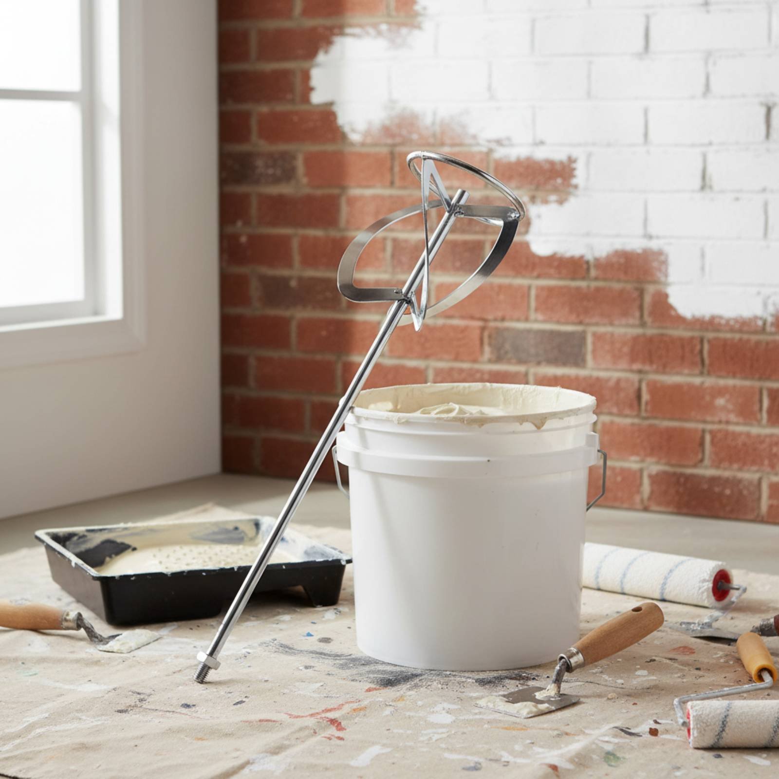 Tools Use In The Workshop - ملحق خلاط أسمنت قوي للاستخدام مع