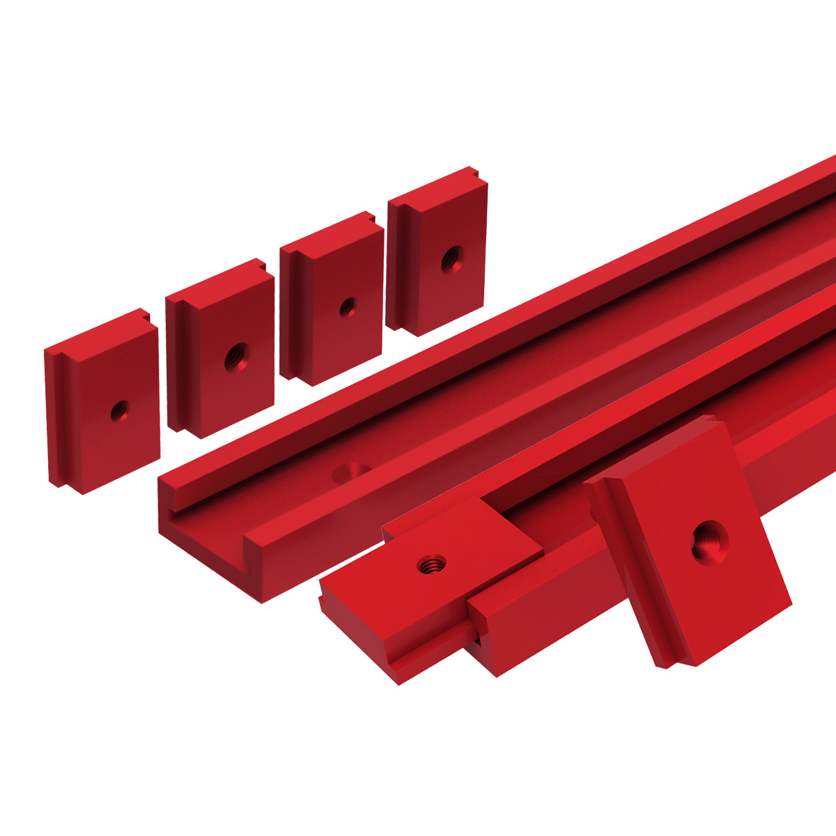 Router Table Insert - الألومنيوم T-المنزلق T فتحة ميتري المسار
