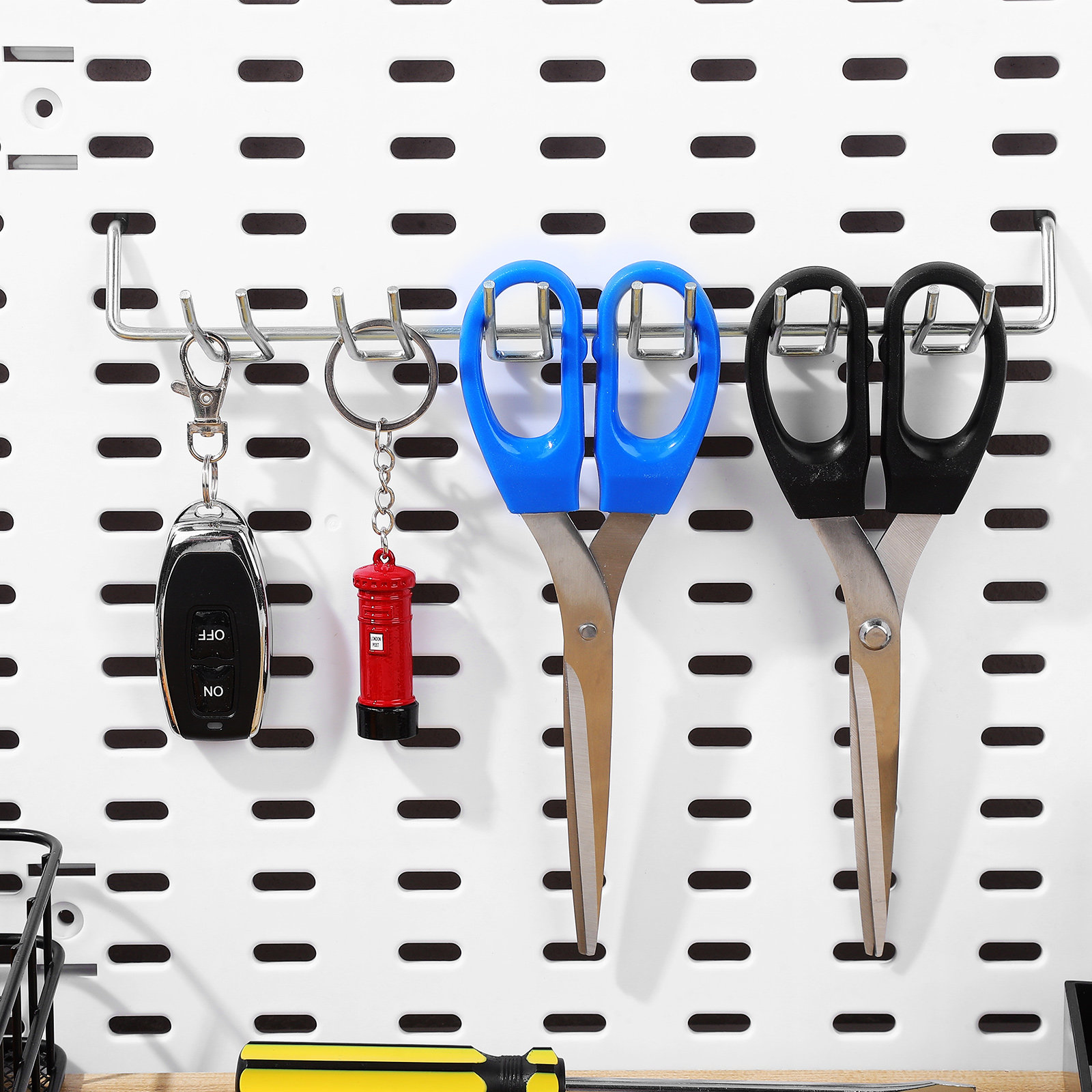 Workshop Tools Hanger - قطعتان من خطافات الأدوات المعدنية متعددة