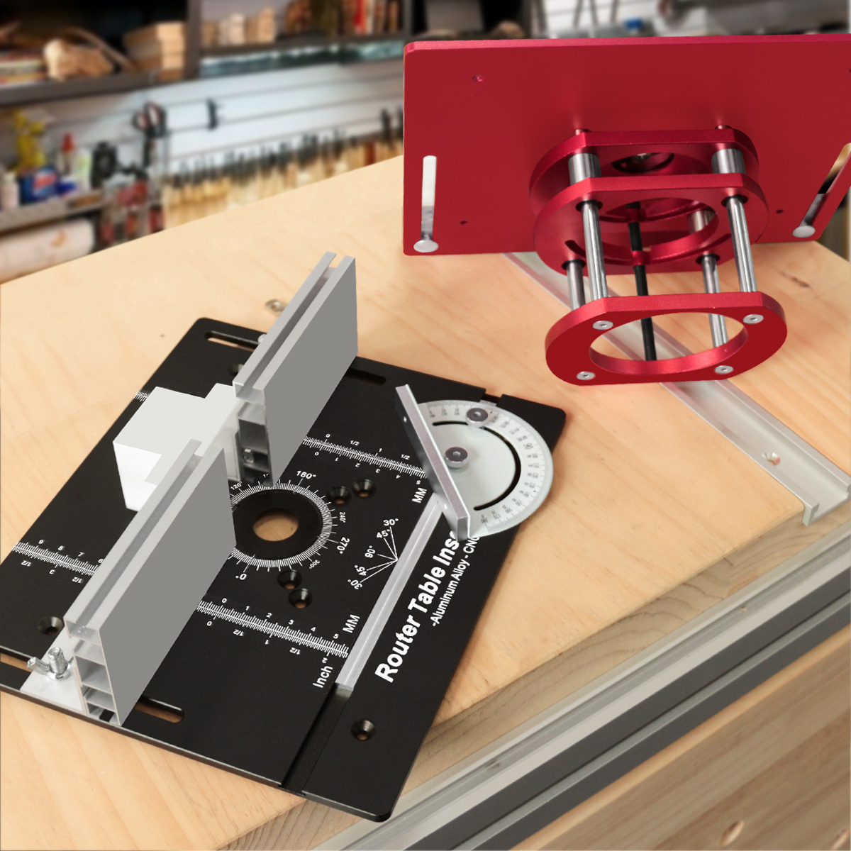 Router Table Insert - لوحة إدخال جديدة لطاولة الراوتر مع
