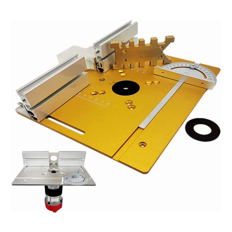 WORTHOWN-لوحة إدخال محسنة من ا - مراجعة Router Table Insert وسعره