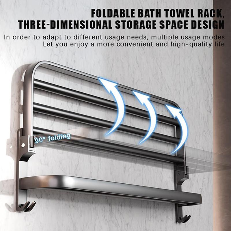 حامل مناشف للحمام ذاتي اللصق ب - مراجعة Screw Organizer Kit وسعره