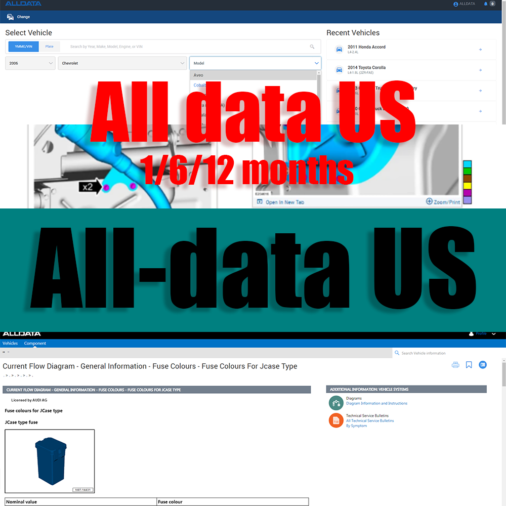 برنامج Alldata US 2026 النسخة  - مراجعة Workshop Tools Online وسعره