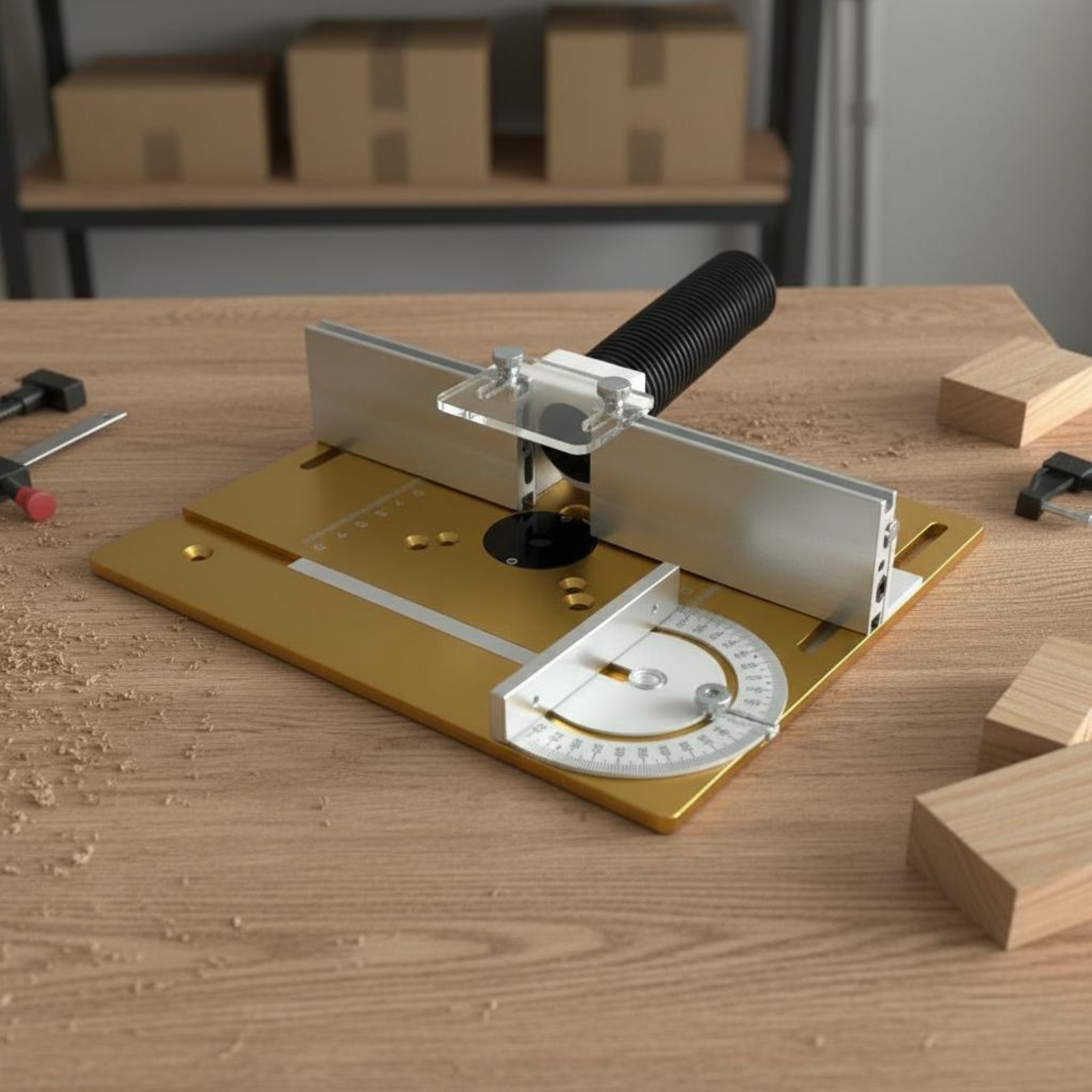 طاولة راوتر للنجارة مع مقياس ز - مراجعة Router Table Insert وسعره