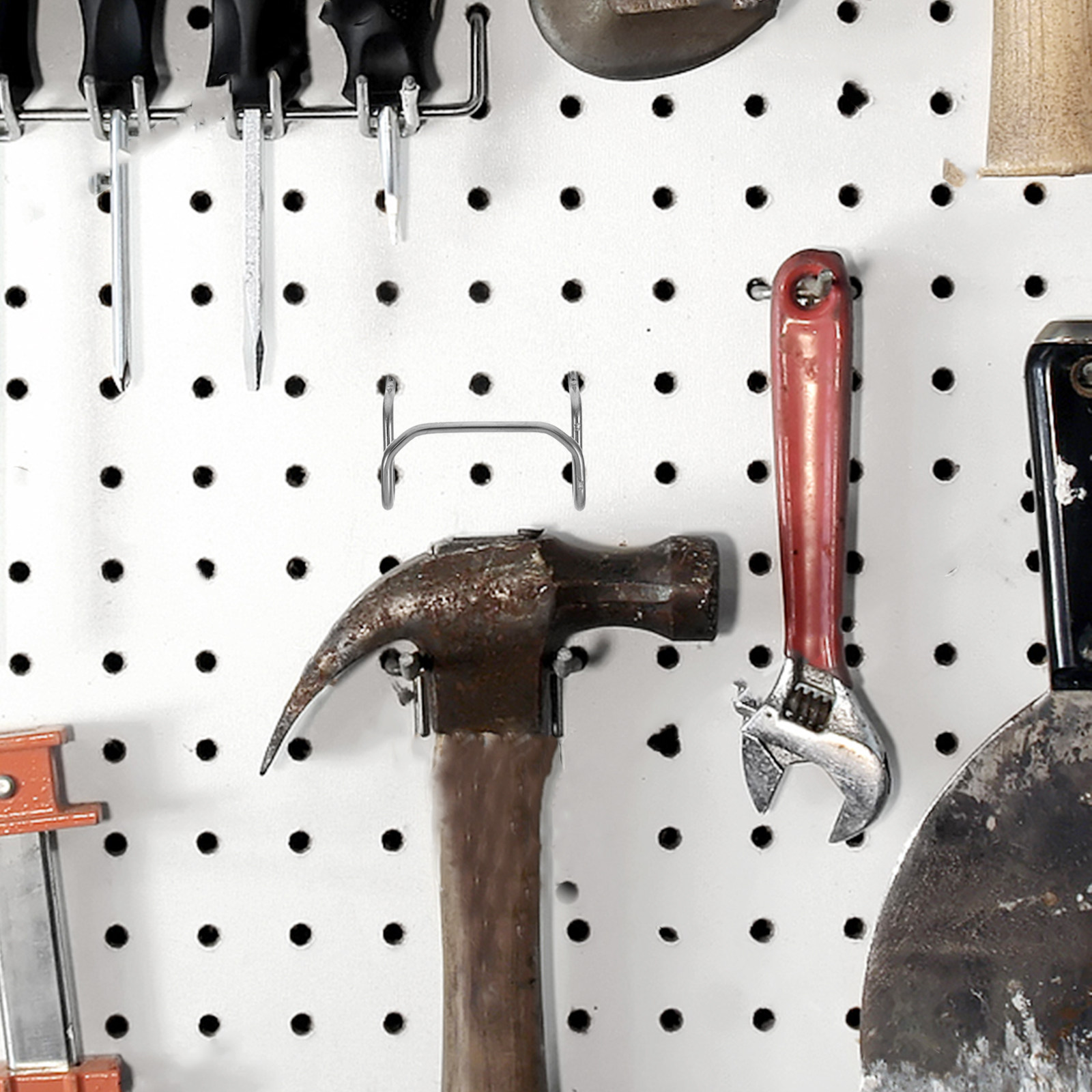 10 قطع من خطافات اللوح المعدني - مراجعة Workshop Tools Hanger وسعره