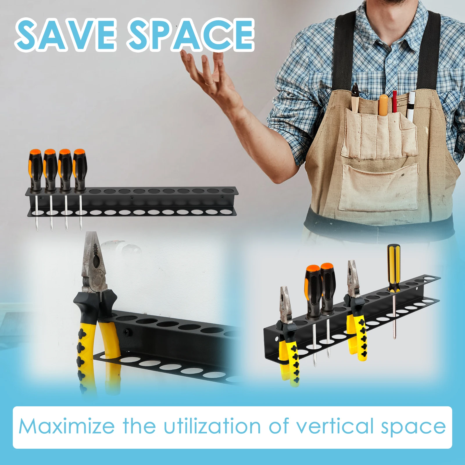 حامل أدوات معدني للتثبيت على ا - مراجعة Workshop Tools Hanger وسعره