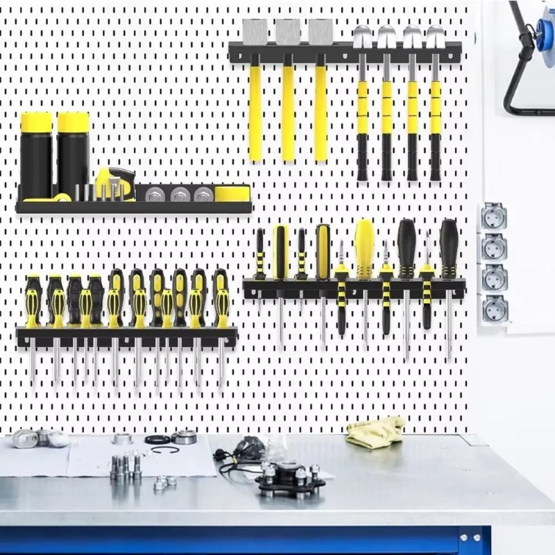 حامل أدوات معدني مثبت على الحا - مراجعة Workshop Tools Hanger وسعره