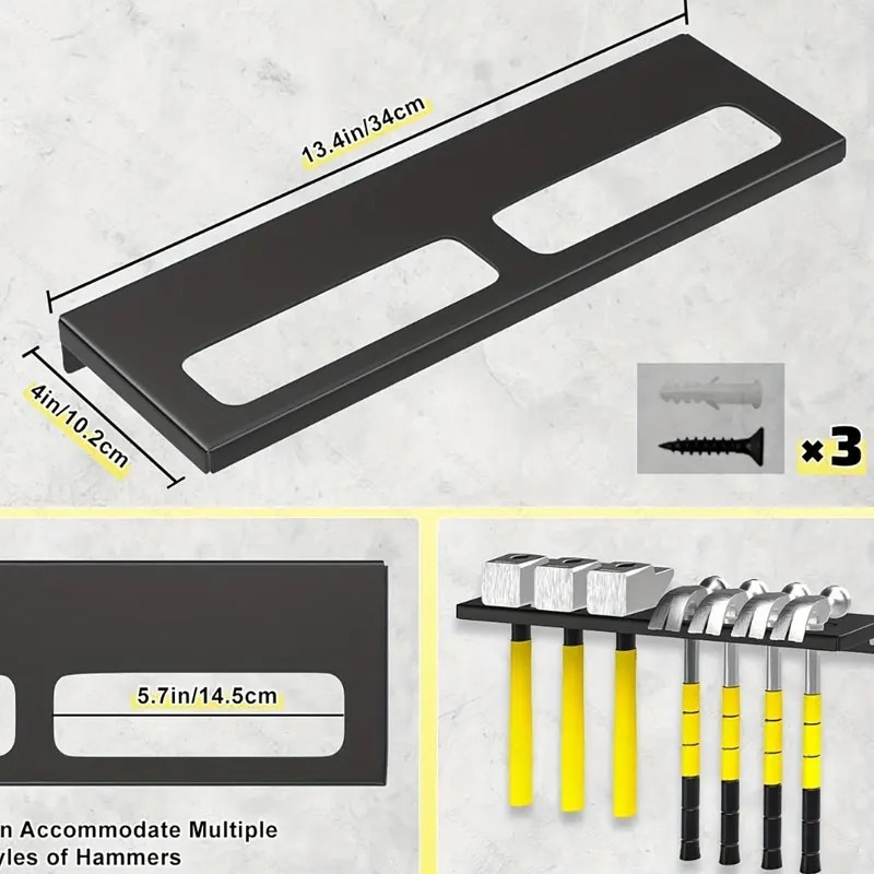 حامل أدوات معدني مثبت على الحا - مراجعة Workshop Tools Hanger وسعره