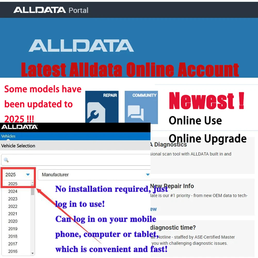 برنامج Alldata CAR Data الأحدث - مراجعة Workshop Tools Online وسعره