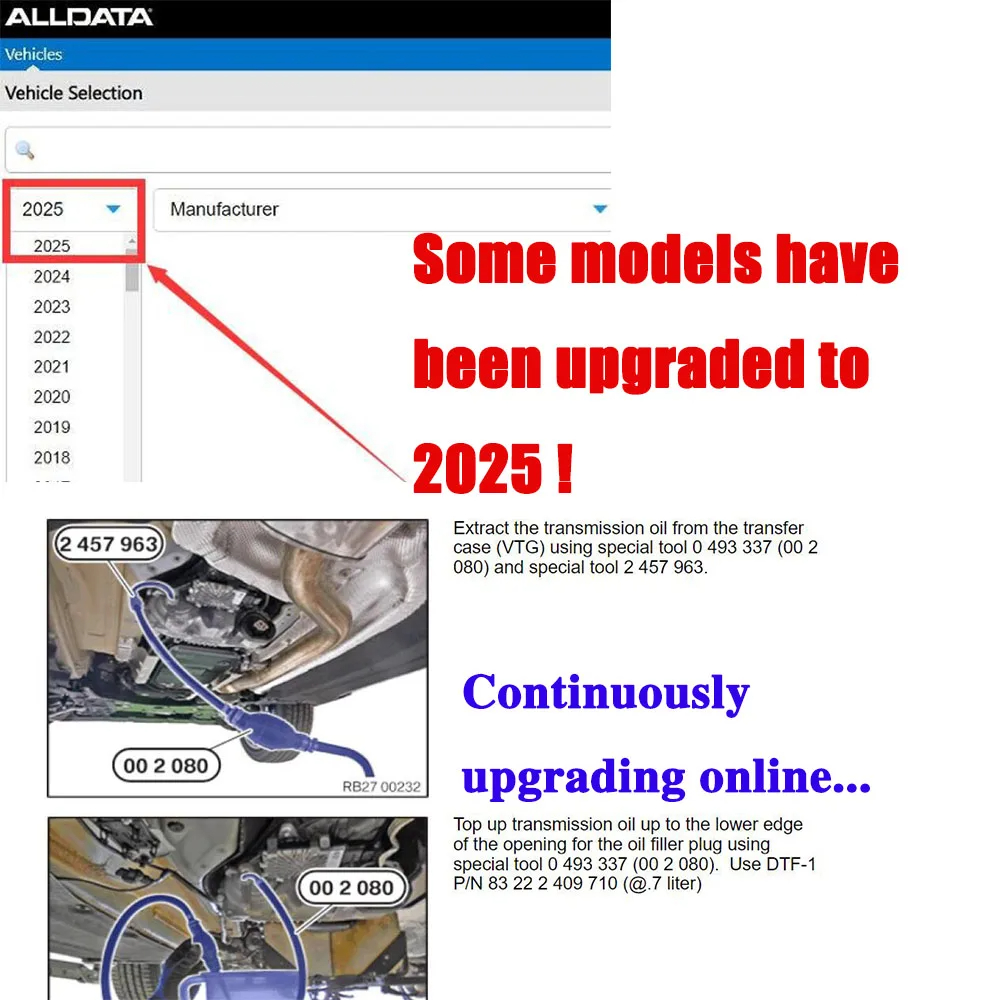 برنامج Alldata CAR Data الأحدث - مراجعة Workshop Tools Online وسعره