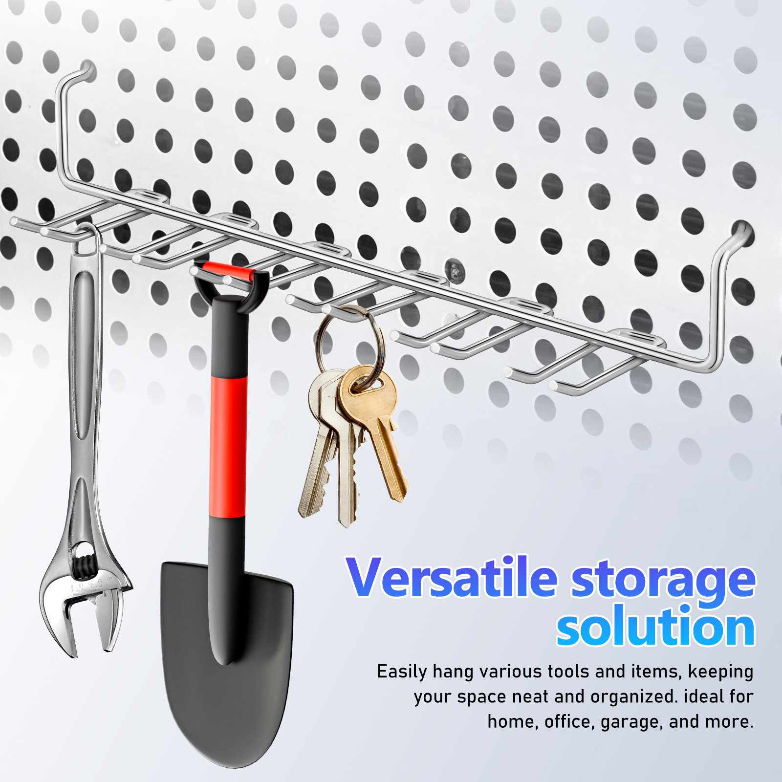 قطعتان من خطافات الأدوات المعد - مراجعة Workshop Tools Hanger وسعره